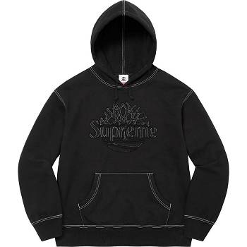 Black Supreme Timberland® Hooded Sweatshirts | Supreme 328RW